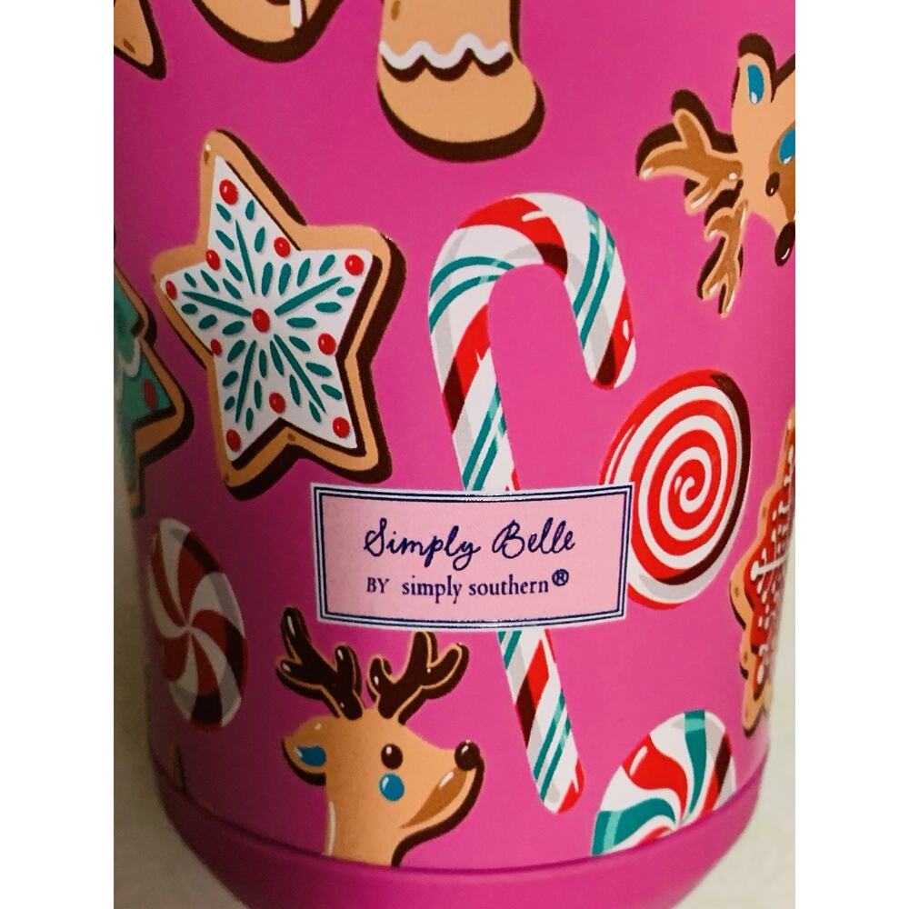 Simply Belle Simply Southern "Christmas Sweets" Stainless Steel Bottle 40 oz - Picture 5 of 6